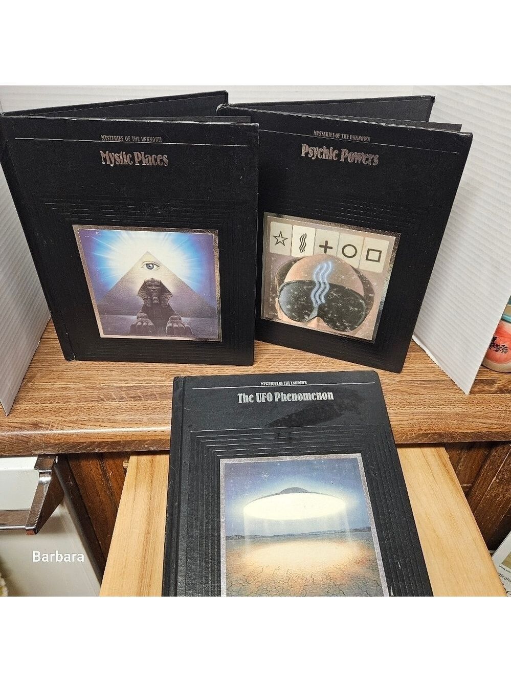 Vintage 1987 Time-Life Books "Mysteries of the Unknown" 3 Book Set